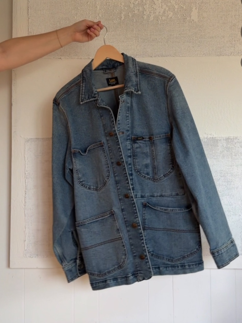 Lee Blue Denim Chore Jacket